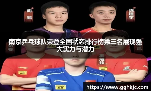 南京乒乓球队荣登全国状态排行榜第三名展现强大实力与潜力